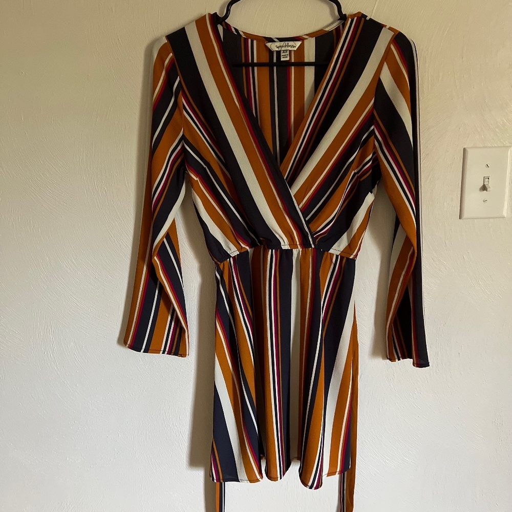 Speechless Multi-color Dress